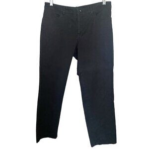 JONES NEW YORK black cotton dress pantS